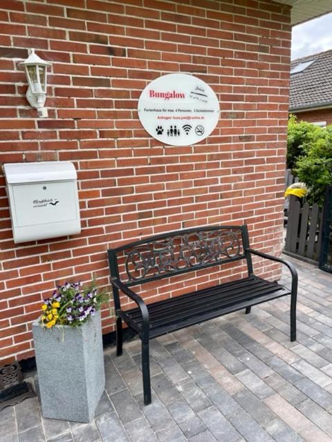 !!!Neu!!! Bungalow Juist In Norddeich 150 M Vom Strand Eksteriør bilde